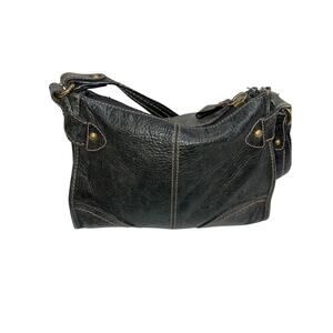 Vintage Fossil Leather Crossover Purse